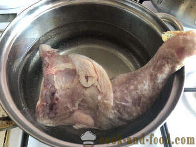 Főzni leves csirkehússal kharcho