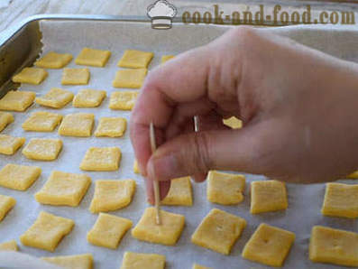 Házi sajtos kekszet recept lépésről lépésre