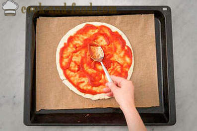 Recept pizza cukkini és gomba