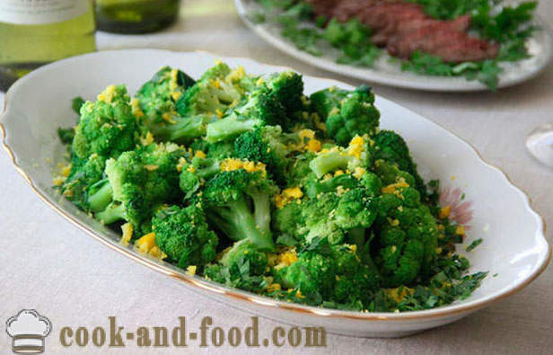 Egyszerű recept brokkoli tojásos olajjal