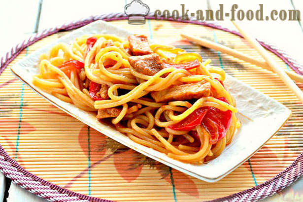 Spagetti hús - Főzni tészta hússal