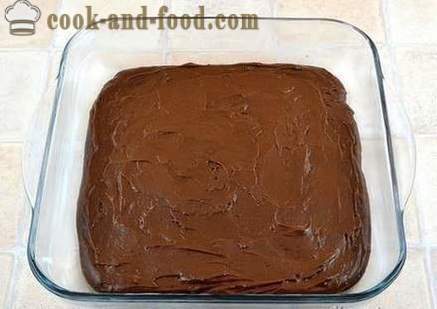 Csokoládé torta Brownie