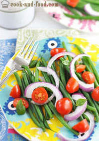 Saláta zöldbab