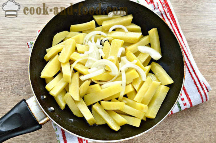 Sült burgonya sajttal - hogyan kell főzni finom burgonya sajttal, lépésről lépésre recept fotók