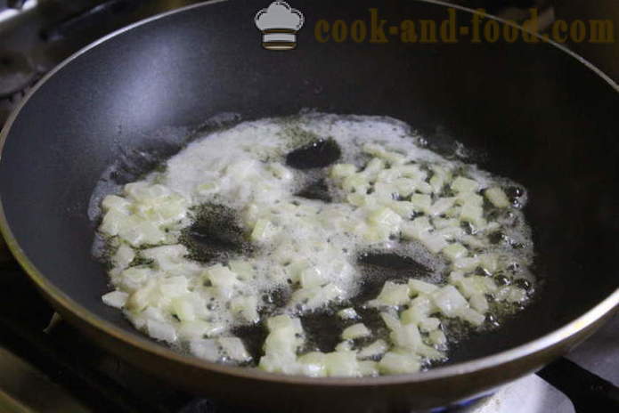 Burgonya, burgonyapüré zeller és hagyma - hogyan hagymás tört burgonyával és a zeller, a lépésről lépésre recept fotók