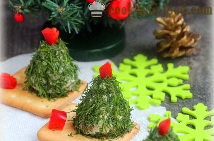 Hideg előétel Karácsonyi labdák -, hogyan kell főzni, és díszítse ételek Balls újév