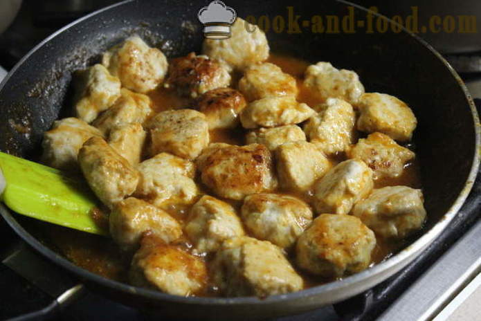 Mitboly csirke -, hogyan kell főzni húsgombóc mártással, lépésről lépésre fotó-recept mártással mitbolov