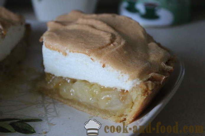 Pear pie tészta -, hogyan kell sütni egy tortát körte, puding és felfújt a sütőben, a lépésről lépésre recept fotók