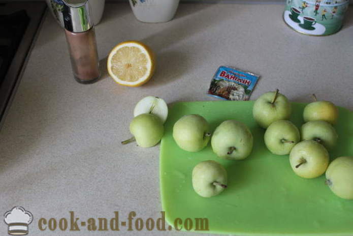 Apple kompót citromos friss alma -, hogyan kell főzni almakompótot friss alma, lépésről lépésre recept fotók