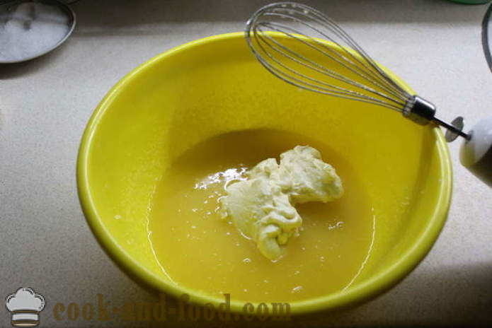 Nyílt sárgabarack pite -, hogyan kell sütni sárgabarack torta, egy lépésről lépésre recept fotók