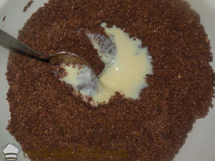 Házi torta, sűrített tej burgonya -, hogyan kell főzni egy tortát burgonya, lépésről lépésre recept fotók