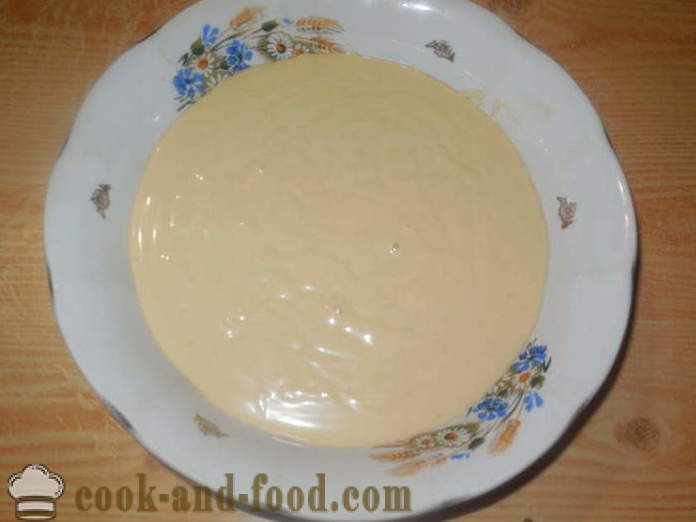 Egyszerű sütemény tejföllel dióval - hogyan kell sütni sütemények tejföllel és szóda a sütőben, a lépésről lépésre recept fotók