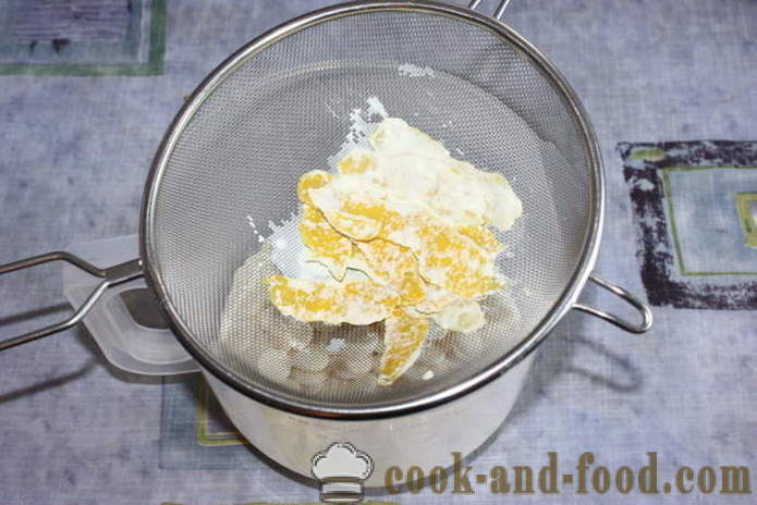 Mandula francia süteményeket tészta - hogyan kell egy torta tészta otthon, lépésről lépésre recept fotók