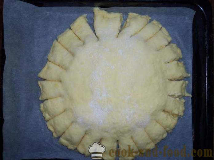 Egyszerű sütőtök pite tészta - hogyan sütőtök pite, lépésről lépésre recept fotók