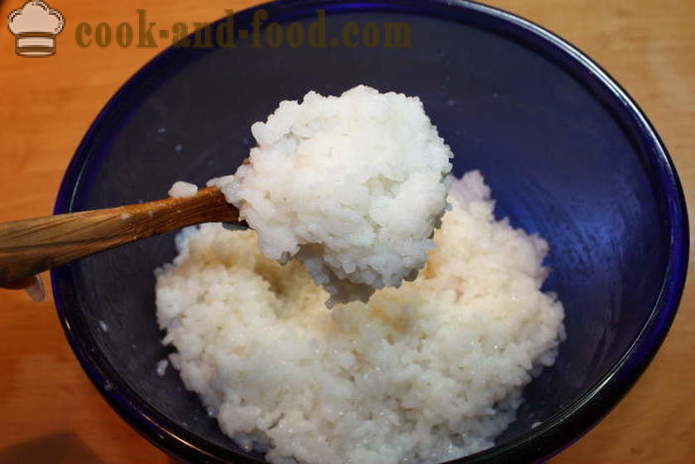A legjobb sushi rizs rizs ecet - hogyan kell főzni rizst sushi otthon, lépésről lépésre recept fotók