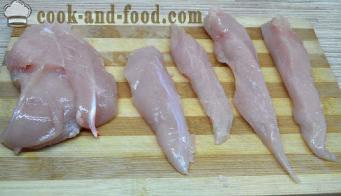 Ízletes csirke szezámmagos és szójaszósz - mind finom konyhakész csirke a sütőben, a lépésről lépésre recept fotók