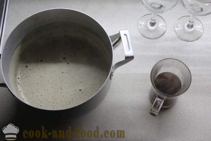 Panna cotta desszert nélkül zselatin és tejszín - hogyan lehet a panna cotta otthon, lépésről lépésre recept fotók