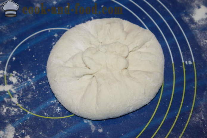 Ualibah sajt - házi rétes oszét, hogyan kell főzni oszét sajt torta, egy lépésről lépésre recept fotók