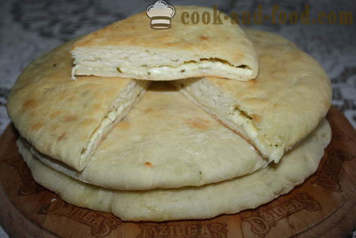 Ualibah sajt - házi rétes oszét, hogyan kell főzni oszét sajt torta, egy lépésről lépésre recept fotók