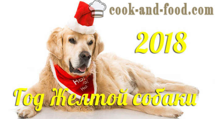 Egyszerű és finom receptek a New Year 2018 fénykép - mit főzzön New Year 2018 Year of the Dog