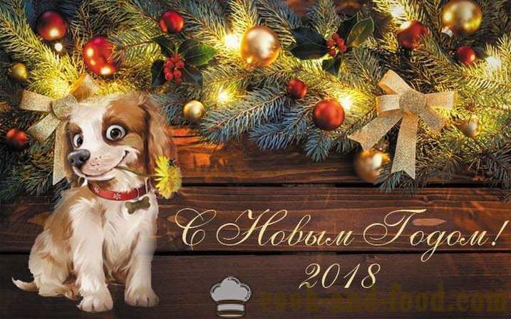A legjobb virtuális képeslap a szilveszteri 2018 - es év a kutya