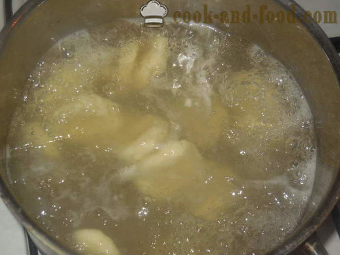Leglustább gombóc burgonya - hogyan lehet lusta gombóc burgonya, lépésről lépésre recept fotók