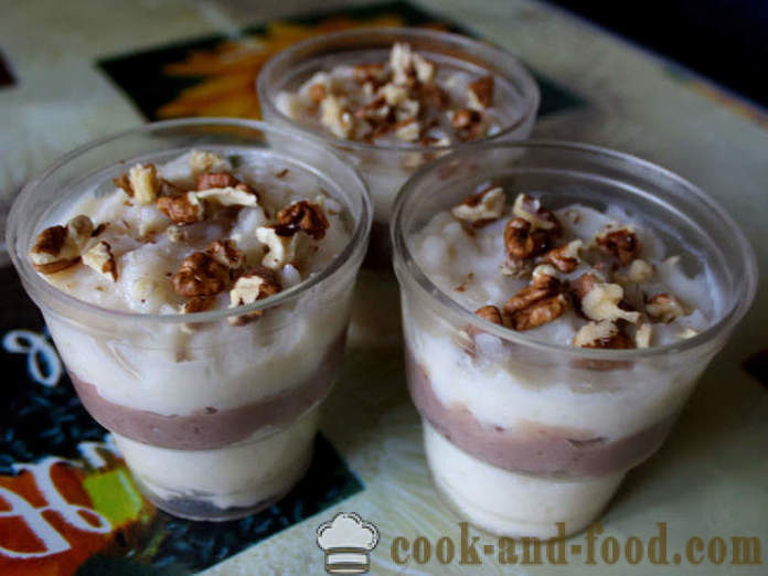 Házi csokoládé puding vanília tejes - hogyan kell főzni a pudingot otthon, lépésről lépésre recept fotók
