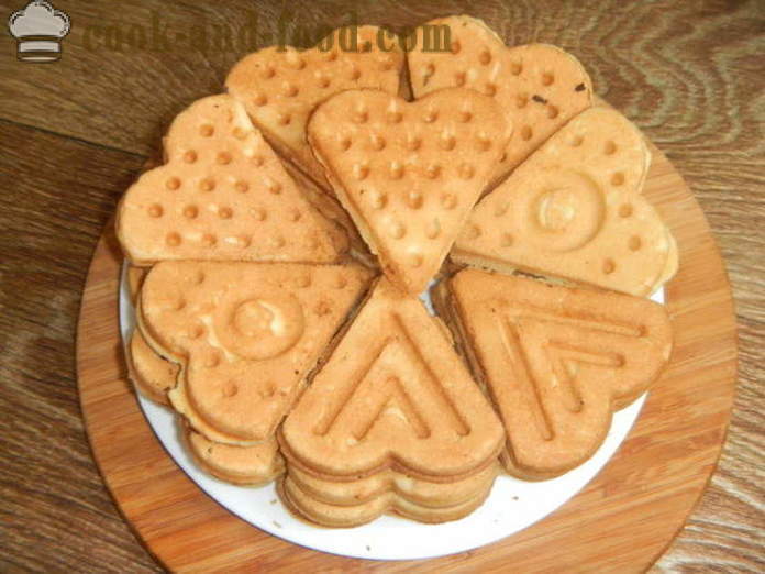 A cookie-k az alakja háromszög a gáz leghamarabb -, hogyan kell főzni keksz formák lépésről lépésre recept fotók