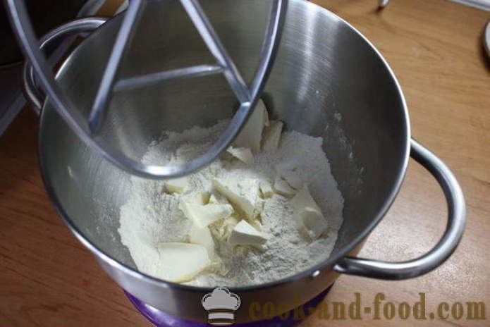 A legfinomabb zsemle tej élesztő nélkül -, hogyan kell sütni muffin a sütőben a hússal, a lépésről lépésre recept fotók