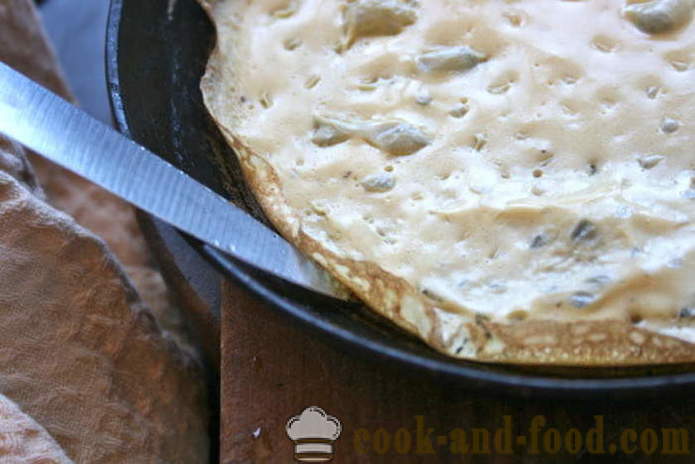 Omletnye palacsinta - hogyan lehet a japán omlettet, lépésről lépésre recept fotók