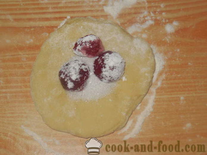 Wind sütemény eper -, hogyan kell főzni sütemény eper a sütőben, a lépésről lépésre recept fotók