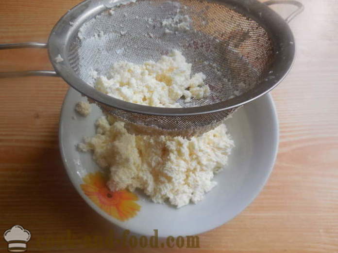 Sült makaróni és sajt édes -, hogyan kell főzni rakott tészta a sütőben, a lépésről lépésre recept fotók