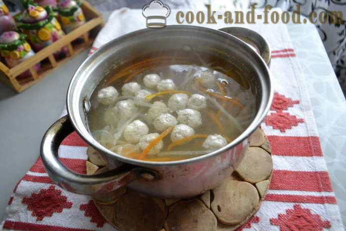 Koreai leves tészta és húsgombóc - hogyan kell főzni koreai leves recept fotókkal poshagovіy