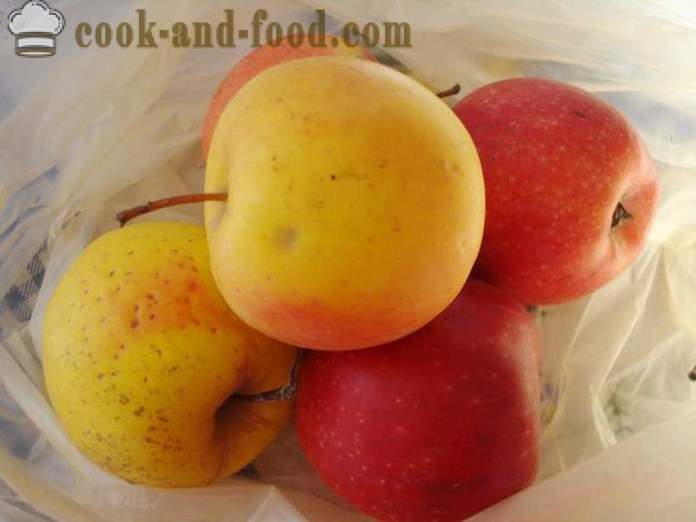 Baba almaszósszal friss almából - hogyan almaszósz baba otthon, lépésről lépésre recept fotók