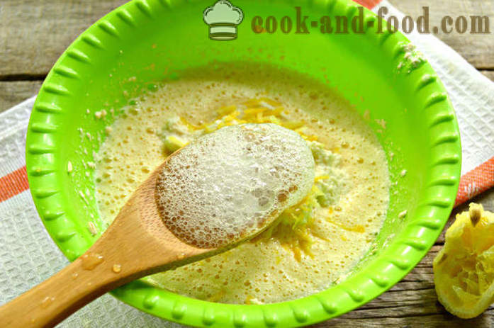 Lemon pie búzadarát és joghurt alakú torta - hogyan lehet kefir manna, lépésről lépésre recept fotók