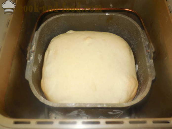 Sajtos kenyér szérum kenyérsütő - hogyan kell kenyeret sütni a kenyérsütő krémsajttal egy szérumot, lépésről lépésre recept fotók