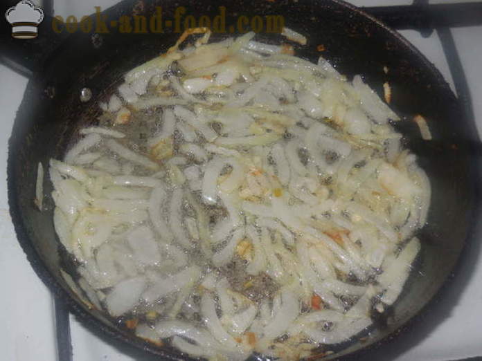 Húsmentes gombóc nyers burgonyát és a hagymát -, hogyan kell főzni galuska nyers burgonyát, lépésről lépésre recept fotók
