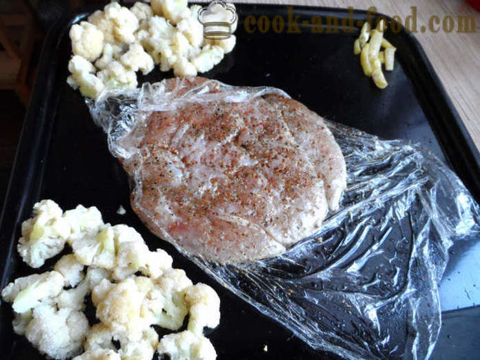Csirke szelet sajttal sütőben - hogyan kell főzni szelet csirke ízletes, a lépésről lépésre recept fotók