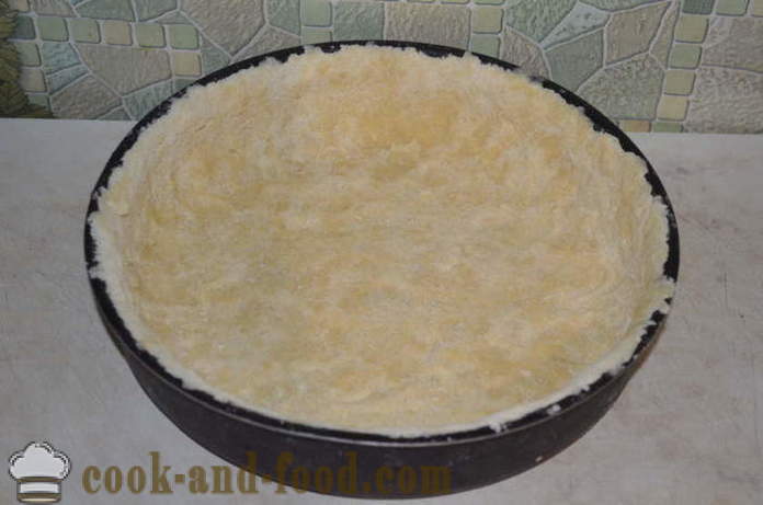 Cár sajttorta krémsajt a sütőben - hogyan kell főzni egy pite tészta sajttal, lépésről lépésre recept fotók