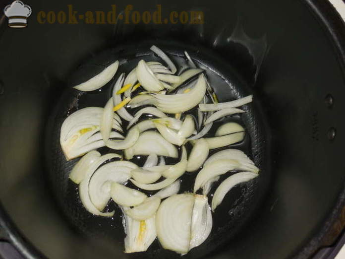 Pike tejszín multivarka - hogyan kell főzni finom csuka tejszínes mártással zöldségek, lépésről lépésre recept fotók