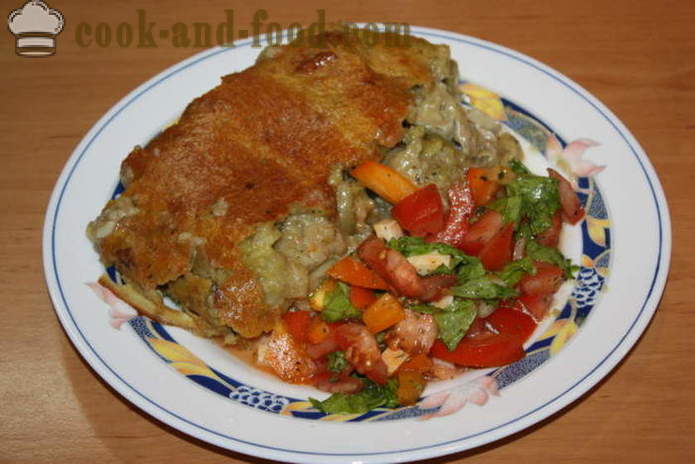 Sült hal tésztában a sütőben - hogyan kell sütni halat tésztát a sütőben, a lépésről lépésre recept fotók