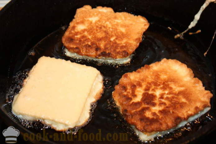 Ready ostya sütemény, túrós tésztát a kókusz -, hogyan kell főzni eredeti cheesecakes, lépésről lépésre recept fotók