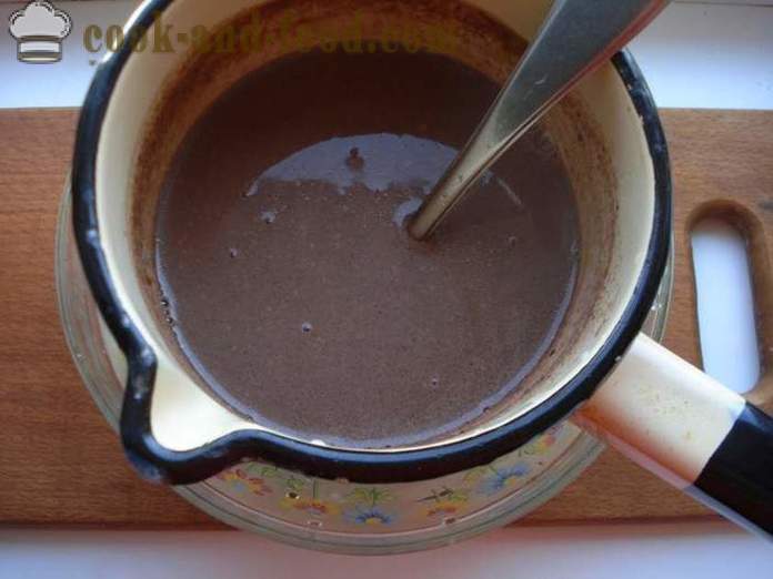 Házi jégkrém, kakaó és keményítő - hogyan lehet a csokoládé fagylalt otthon, lépésről lépésre recept fotók