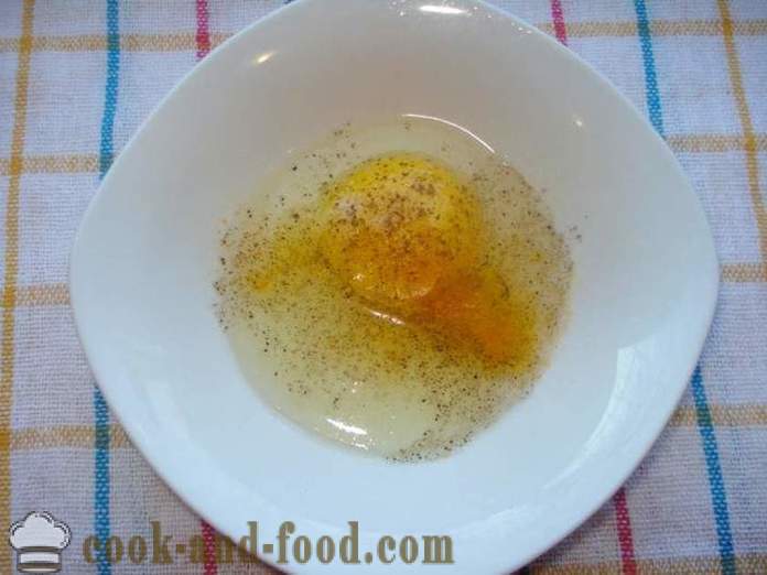 Klasszikus tojás tészta sütésére steak vagy hal -, hogyan kell főzni a tésztát otthon, lépésről lépésre recept fotók