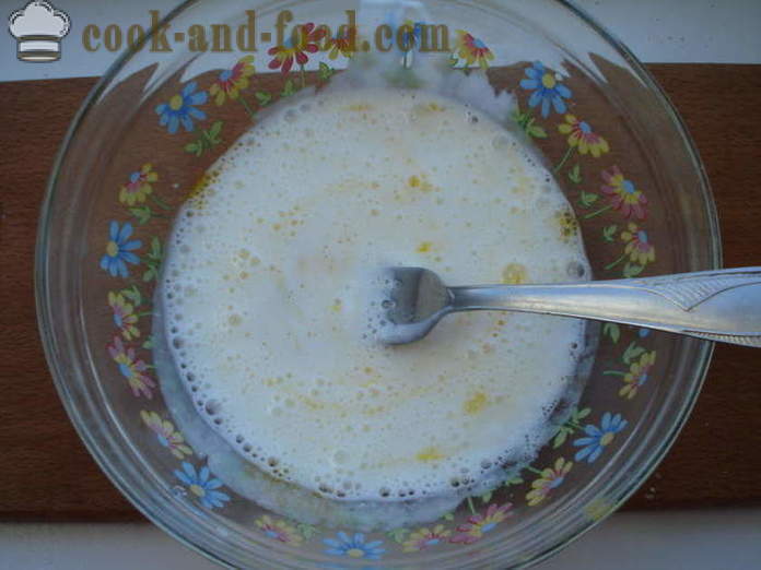 Tésztát gombóc párolva a joghurtot és a spenót - hogyan kell elkészíteni a tésztát gombóc párolva, egy lépésről lépésre recept fotók