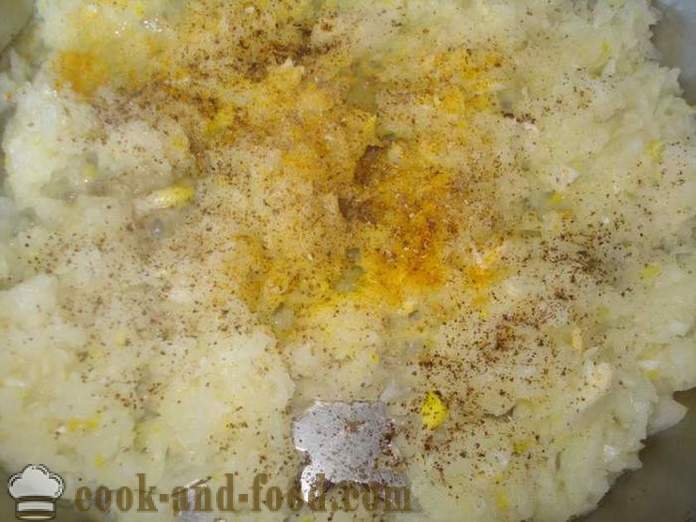 Ízletes hagyma kaviár - hogyan kell főzni a tojást egy íj, egy lépésről lépésre recept fotók