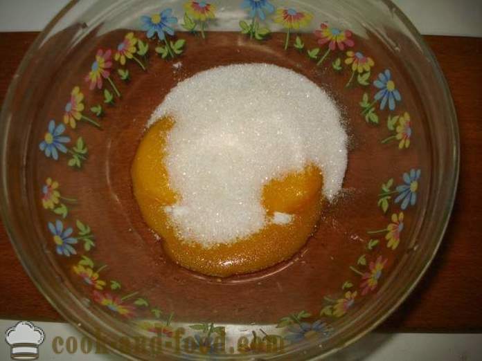 A puding a mikrohullámú - hogyan kell főzni a puding a sárgáját, egy lépésről lépésre recept fotók