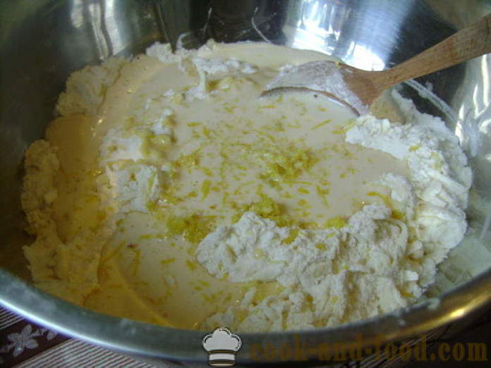 Omlós tészta gyűrű dió -, hogyan kell főzni omlós gyűrűvel, lépésről lépésre recept fotók