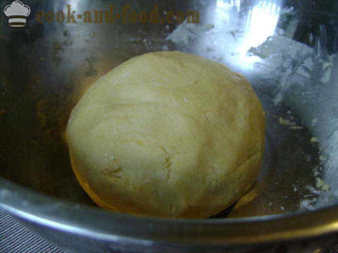 Omlós tészta gyűrű dió -, hogyan kell főzni omlós gyűrűvel, lépésről lépésre recept fotók