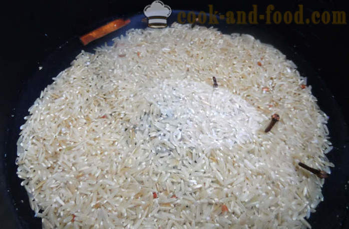 Karácsonyi sochivo rizs -, hogyan kell főzni sochivo szenteste, lépésről lépésre recept fotók